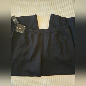 NWT ABERCROMBIE YPB Black Wide Leg Pants
